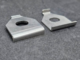 Focus RS Mk1 Stainless Steel Side Skirt Bolt Clip Bracket Set x2  (1 Pair)